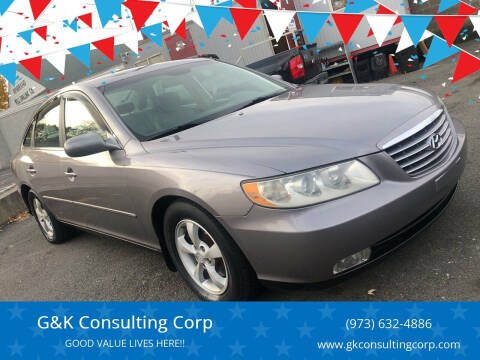 2007 Hyundai Azera for sale at G&K Consulting Corp in Fair Lawn NJ