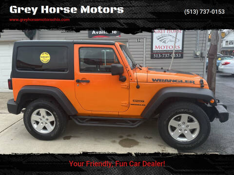 2012 Jeep Wrangler for sale at Grey Horse Motors in Hamilton OH