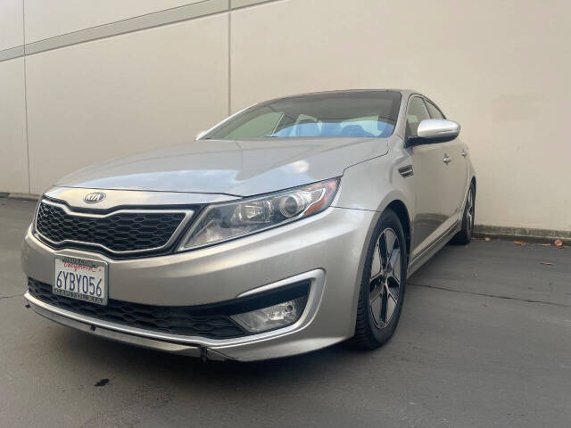 2012 Kia Optima Hybrid for sale at los primos motors in San Jose, CA