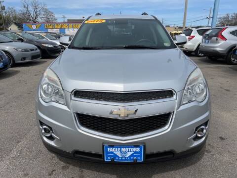 2015 Chevrolet Equinox for sale at Eagle Motors of Hamilton, Inc - Eagle Motors Plaza in Hamilton OH