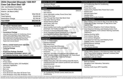 2026 Chevrolet Silverado 1500