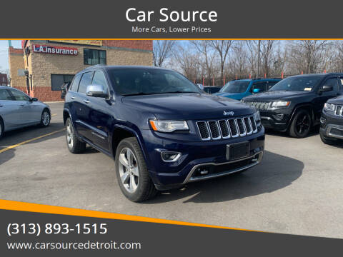 2014 Jeep Grand Cherokee for sale at Car Source in Detroit MI