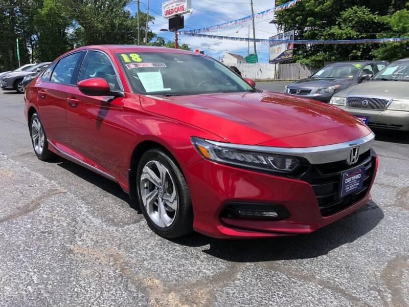 2018 Honda Accord for sale at Certified Auto Exchange in Keyport NJ