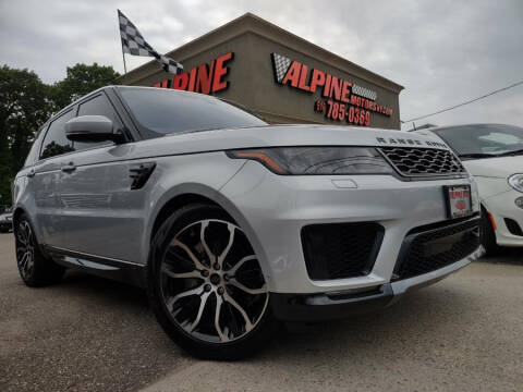 2021 Land Rover Range Rover Sport for sale at Alpine Motors Certified Pre-Owned in Wantagh NY