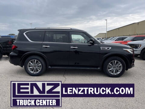 2022 Infiniti QX80 for sale at LENZ TRUCK CENTER in Fond Du Lac WI