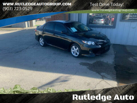 2011 Toyota Corolla for sale at Rutledge Auto Group in Palestine TX