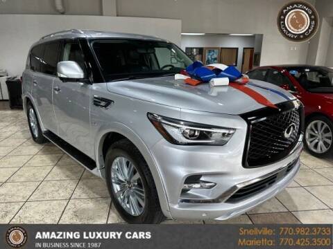 2019 Infiniti QX80 for sale at Amazing Luxury Cars in Snellville GA