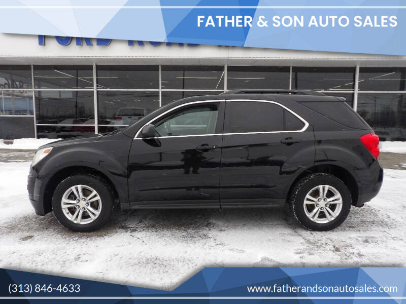 2013 Chevrolet Equinox for sale at Father & Son Auto Sales in Dearborn MI