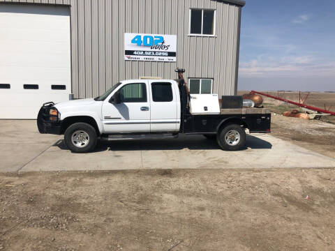 2003 GMC Sierra 2500HD for sale at 402 Autos in Lindsay NE