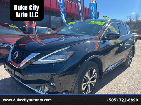 2022 Nissan Murano for sale at Duke City Auto LLC in Gallup NM