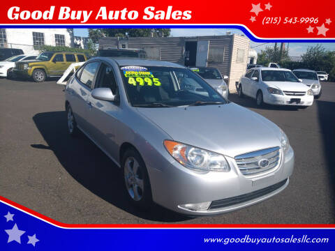 2010 Hyundai Elantra for sale at Good Buy Auto Sales in Philadelphia PA
