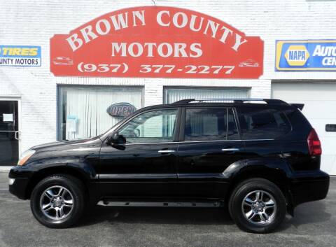 2008 Lexus GX 470 for sale at Brown County Motors in Russellville OH