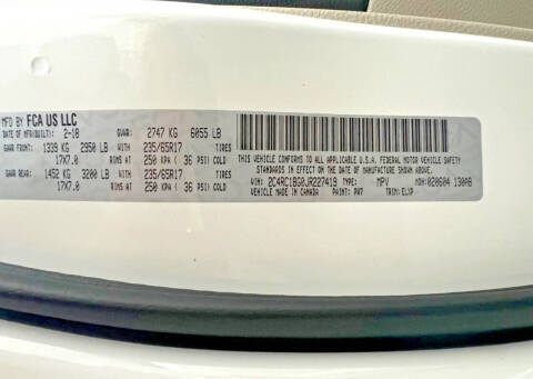 2018 Chrysler Pacifica Touring L