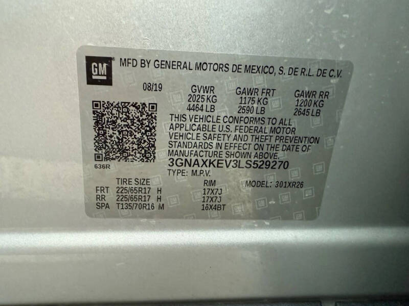 2020 Chevrolet Equinox LT