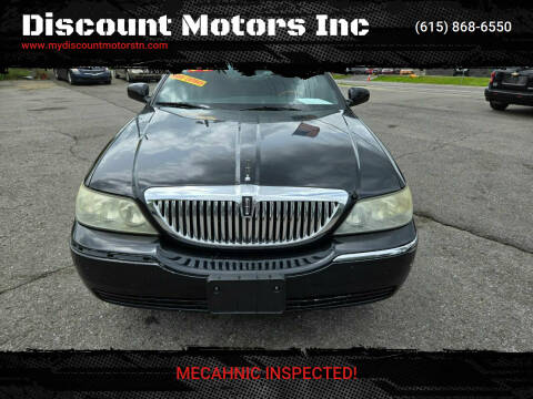 2008 Lincoln Town Car for sale at Discount Motors Inc in Madison TN