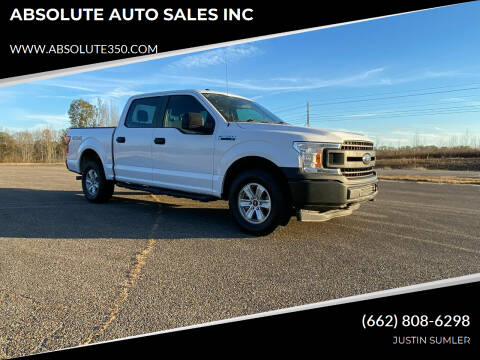 2018 Ford F-150 for sale at ABSOLUTE AUTO SALES INC in Corinth MS