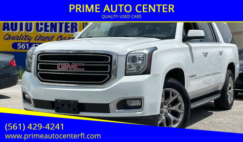 2016 GMC Yukon XL for sale at PRIME AUTO CENTER in Palm Springs FL