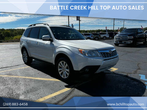2013 Subaru Forester for sale at Battle Creek Hill Top Auto Sales in Battle Creek MI
