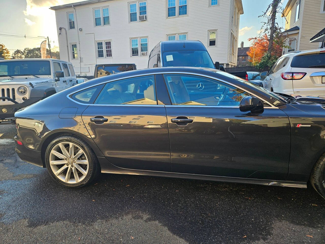 2014 Audi A7 for sale at RENOS AUTO SALES LLC in Waterbury, CT