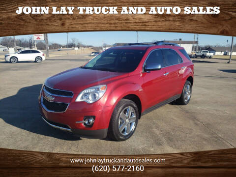 2015 Chevrolet Equinox for sale at John Lay Truck and Auto Sales in Independence KS