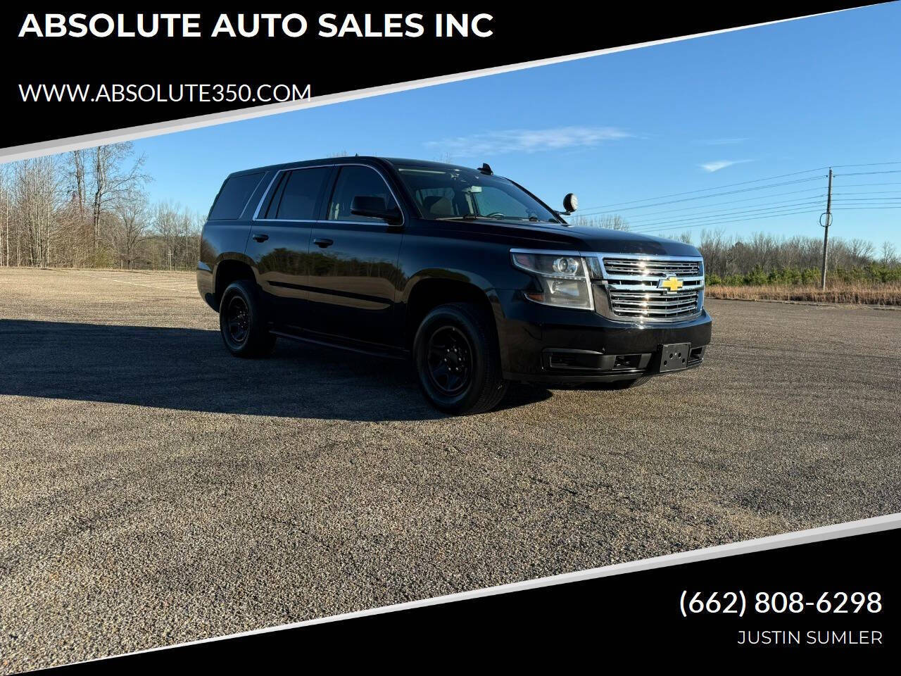 2020 Chevrolet Tahoe Police RWD