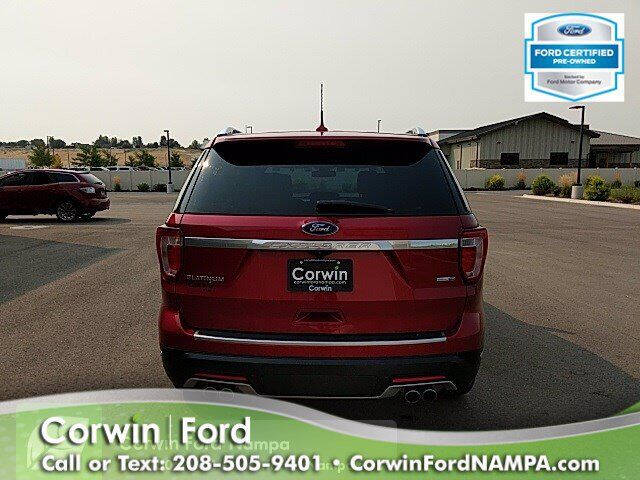 2018 Ford Explorer Platinum