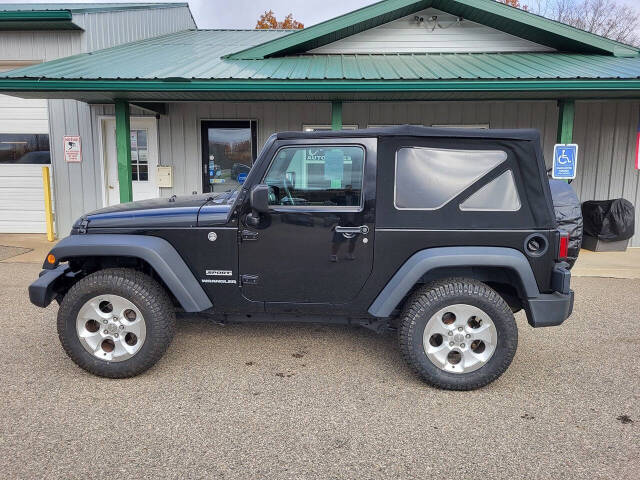 2017 Jeep Wrangler for sale at Clarks Auto Sales Inc in Lakeview, MI