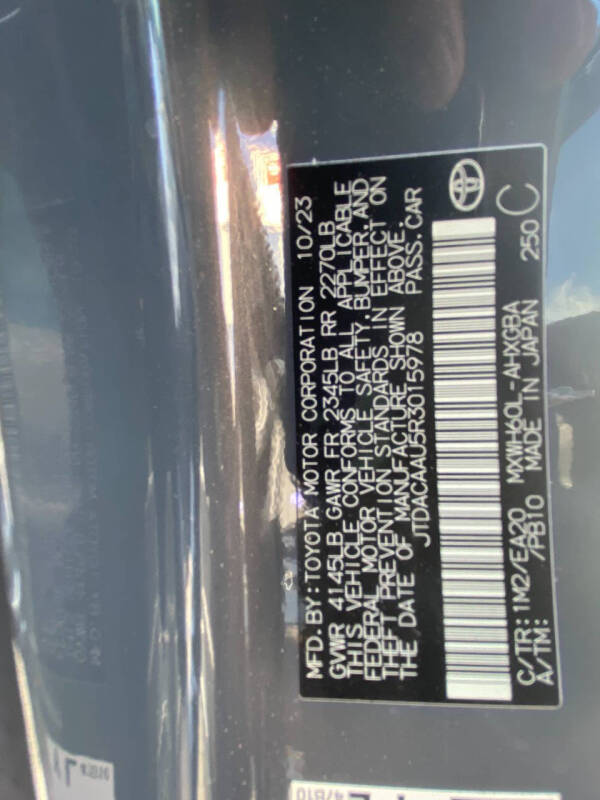 2024 Toyota Prius XLE