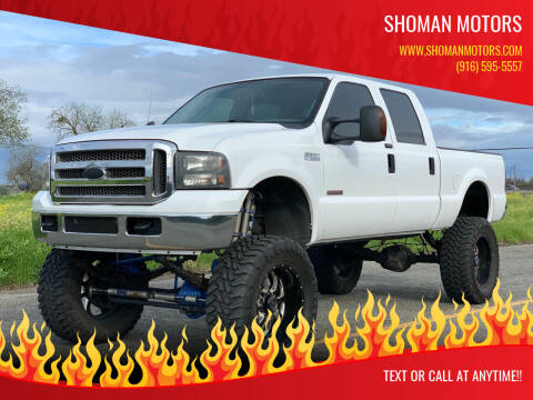 2004 Ford F-250 Super Duty for sale at SHOMAN AUTO GROUP in Davis CA
