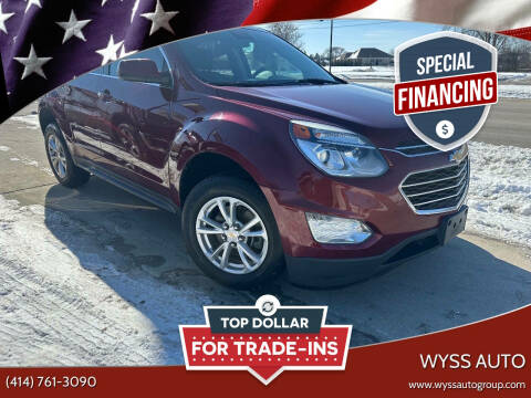 2017 Chevrolet Equinox for sale at Wyss Auto in Oak Creek WI