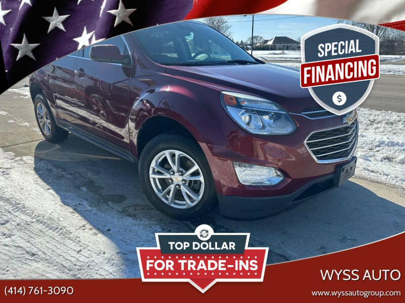 2017 Chevrolet Equinox for sale at Wyss Auto in Oak Creek WI