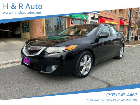 2010 Acura TSX for sale at H & R Auto in Arlington VA
