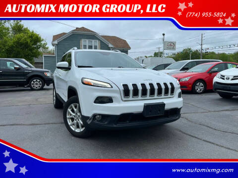 2015 Jeep Cherokee for sale at AUTOMIX MOTOR GROUP, LLC in Swansea MA