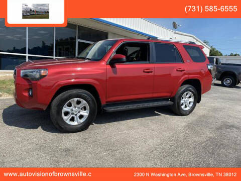 2020 Toyota 4Runner for sale at Auto Vision Inc. in Brownsville TN