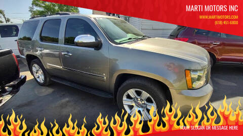 2009 Chevrolet Tahoe for sale at Marti Motors Inc in Madison IL