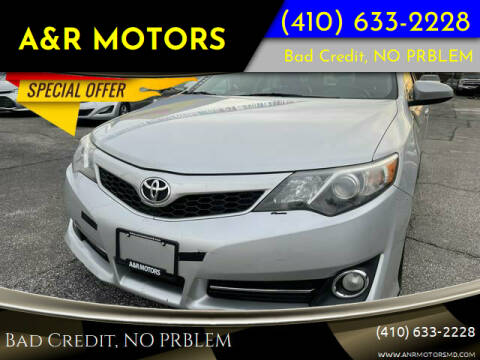 2014 Toyota Camry for sale at A&R MOTORS in Baltimore MD
