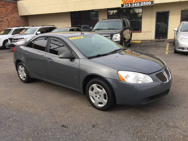 2008 Pontiac G6 for sale at GREAT DEAL AUTO SALES in Center Line MI