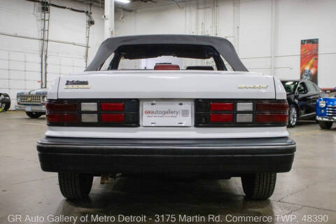 1991 Dodge Shadow Highline