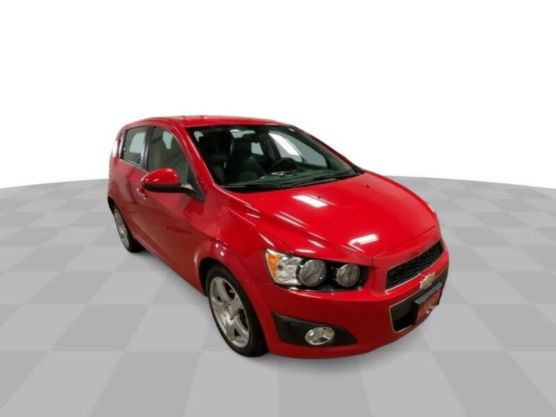 Used 2015 Chevrolet Sonic LTZ with VIN 1G1JE6SB3F4203191 for sale in Hazel Green, WI