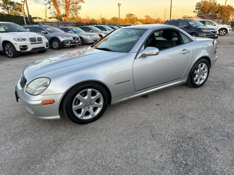 2003 Mercedes-Benz SLK for sale at FAIR DEAL AUTO SALES INC in Houston TX