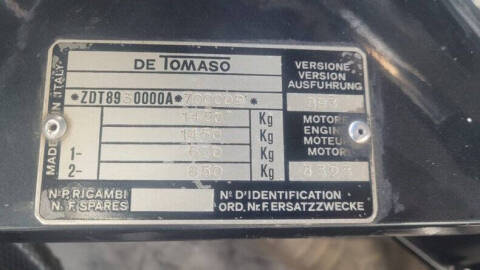 1995 De Tomaso GuarÃ  Spider