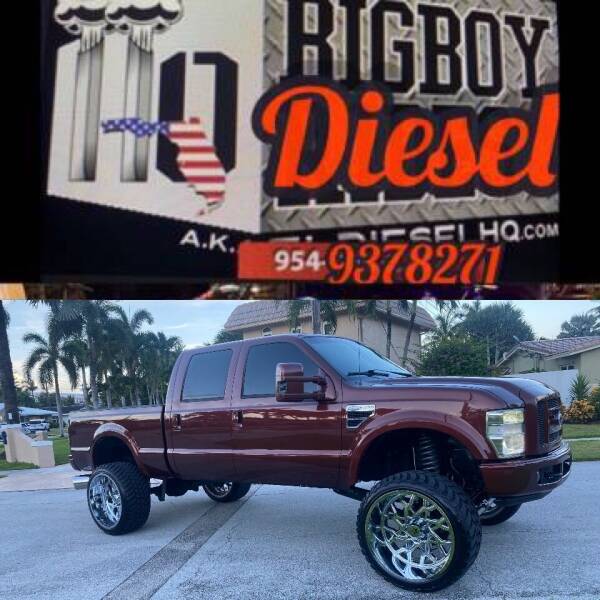 2008 Ford F-250 Super Duty for sale at BIG BOY DIESELS in Fort Lauderdale FL
