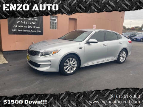 2016 Kia Optima for sale at ENZO AUTO in Parma OH