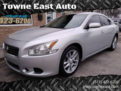 2012 Nissan Maxima for sale at Towne East Auto in Middletown OH