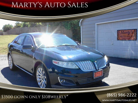2009 Lincoln MKS for sale at Marty's Auto Sales in Lenoir City TN