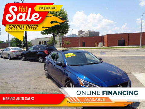 2021 Nissan Altima for sale at MARIO'S AUTO SALES in Mount Clemens MI