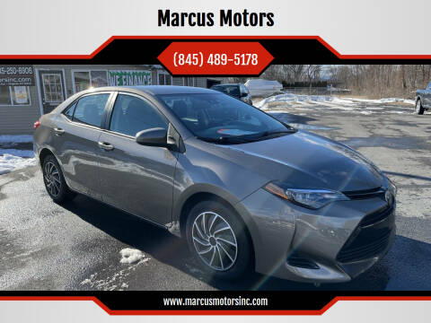 2019 Toyota Corolla for sale at Marcus Motors in Kingston NY