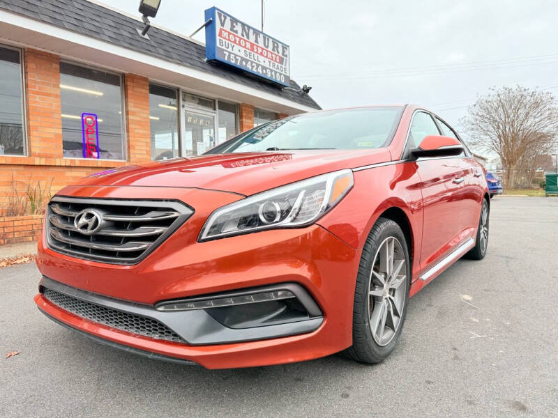 2015 Hyundai Sonata for sale at VENTURE MOTOR SPORTS in Chesapeake VA