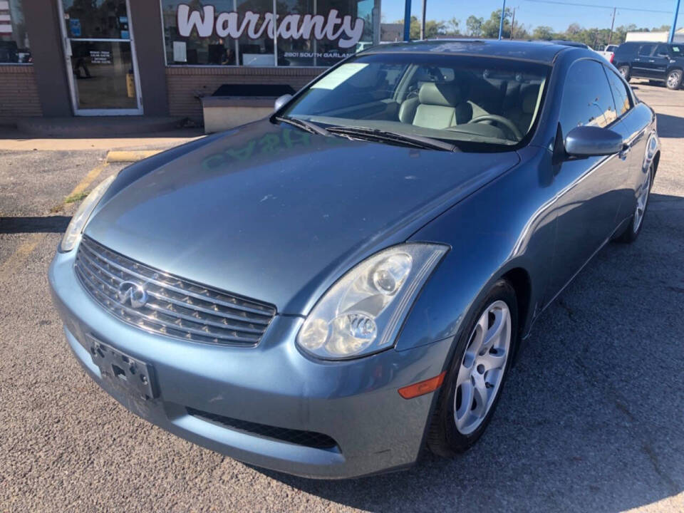 2007 INFINITI G35 for sale at Broadway Auto Sales in Garland, TX