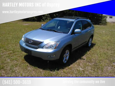 2007 Lexus RX 350 for sale at HARTLEY MOTORS INC in Arcadia FL